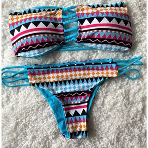 Vsha String Bikini Sz Small NWOT  SMALL JR